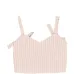 Укороченный топ в полоску