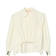 Рубашка с принтом-логотипом