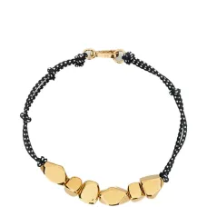 Колье с геометрическим камнем