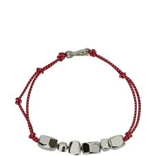 Геометрическое шелковое ожерелье