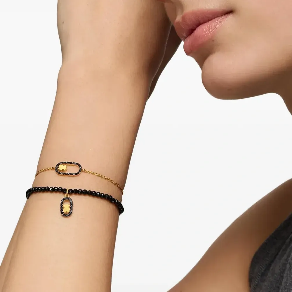 Браслет с украшением в виде медведя