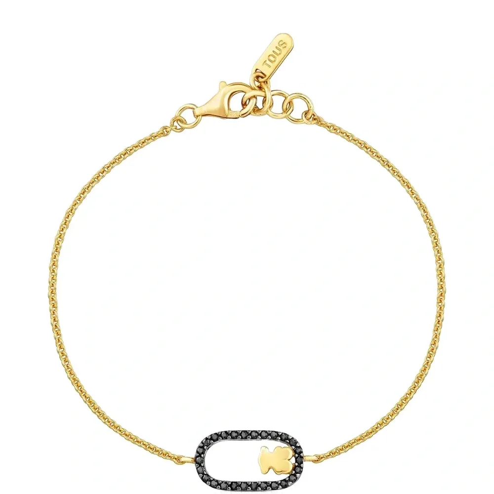 Браслет с украшением в виде медведя