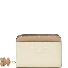 Средний кошелек на молнии с медвежонком-брелоком Doble Audree