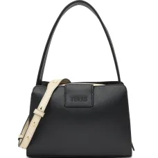 Сумка на плечо с тиснённым логотипом