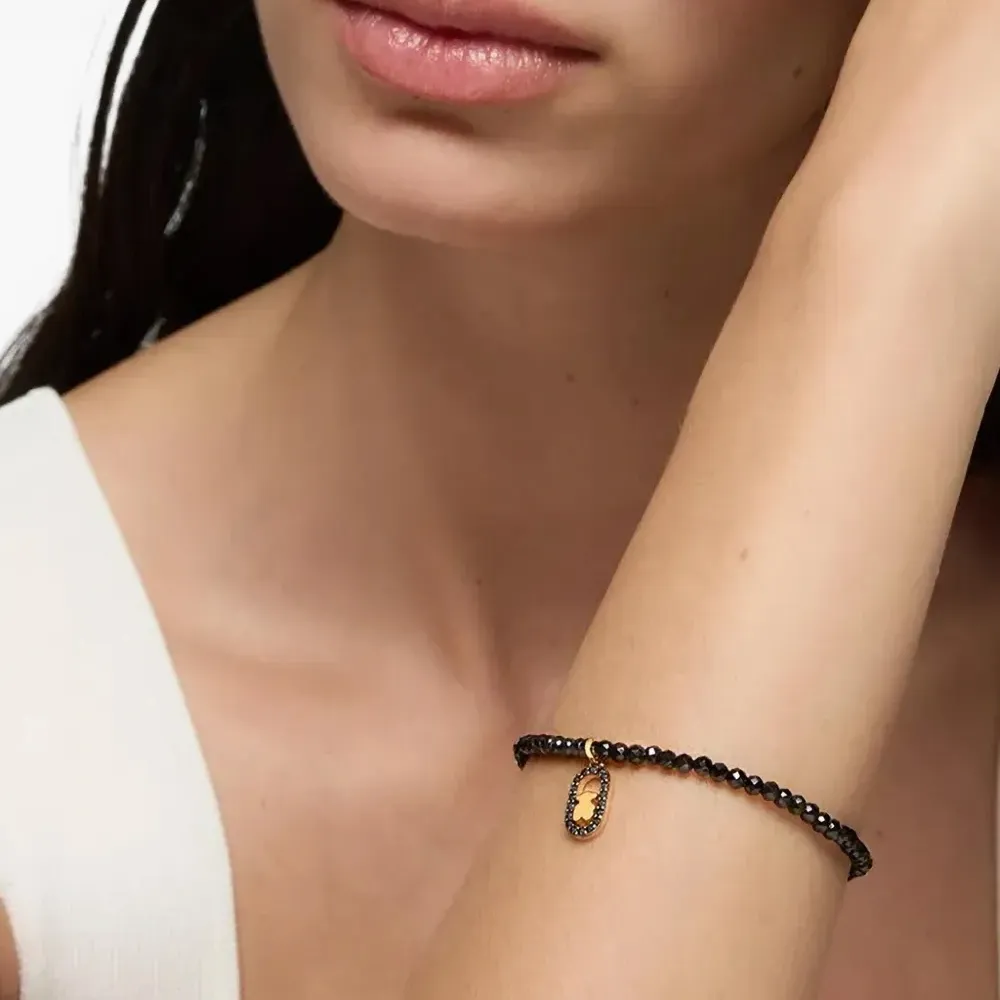 Браслет с украшением в виде медведя