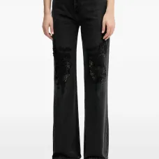 Декорированные джинсы