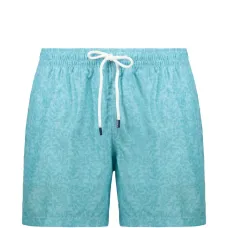 Плавательные шорты с цветочным принтом