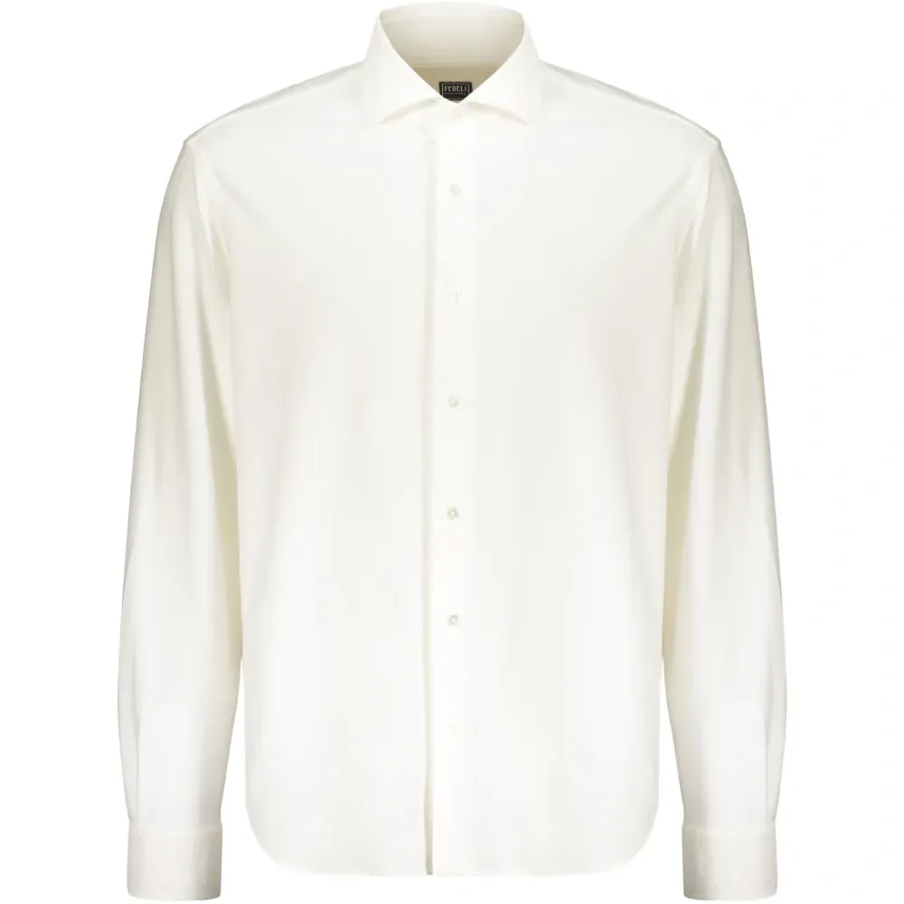 Рубашка с классическим воротником на пуговицах