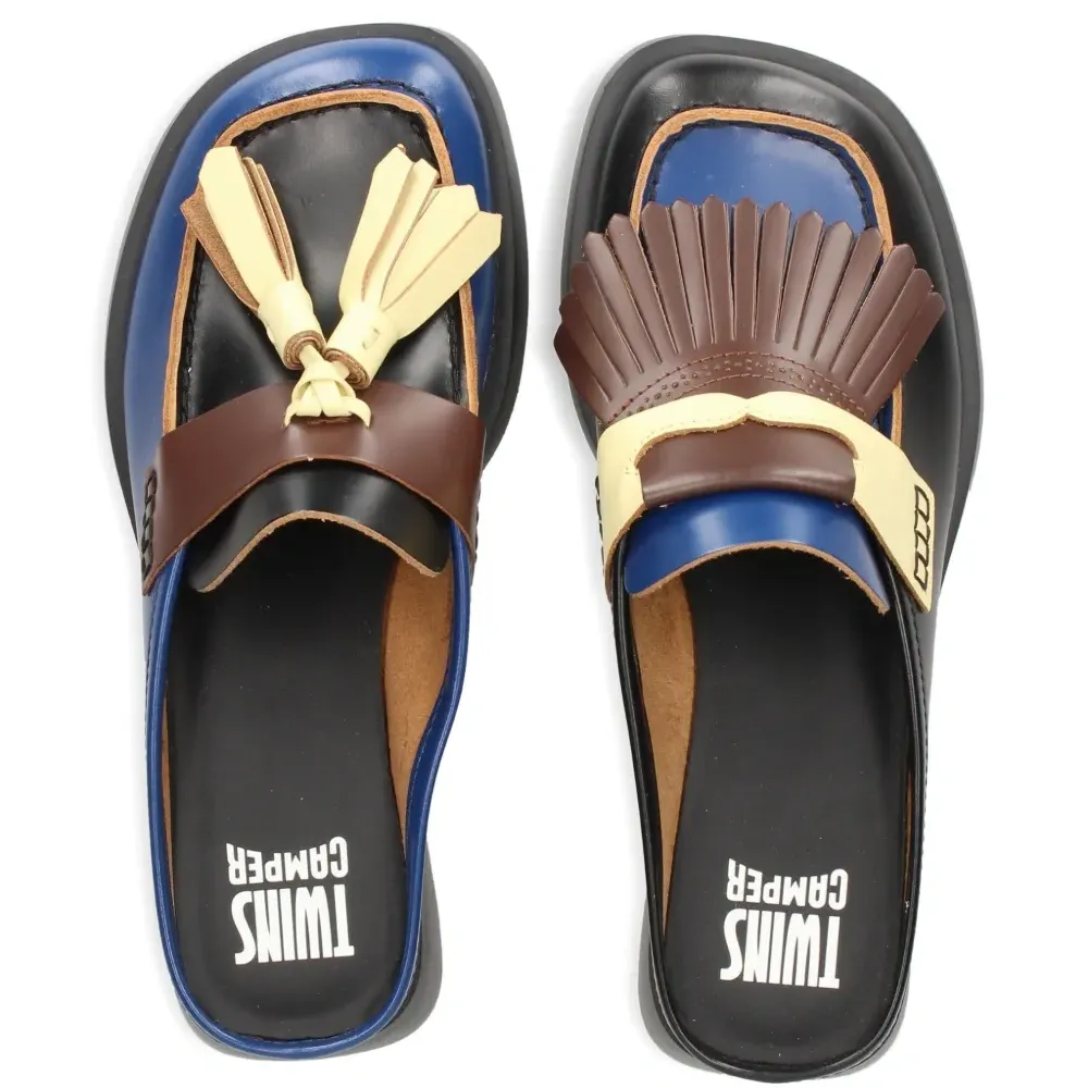 Мюли Twins с отделкой кисточками Мюли Twins с отделкой кисточками