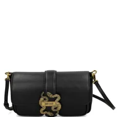 Сумка-сэтчел с пряжкой в виде змеи