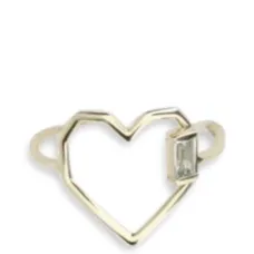 Кольцо Corazon с аквамарином