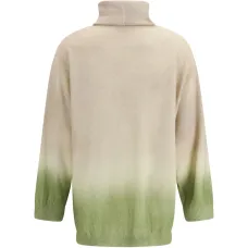Градиентный свитер с воротником-гольф Градиентный свитер с воротником-гольф
