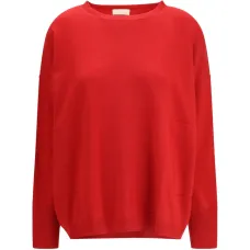 Кашемировый свитер с круглым вырезом Кашемировый свитер с круглым вырезом