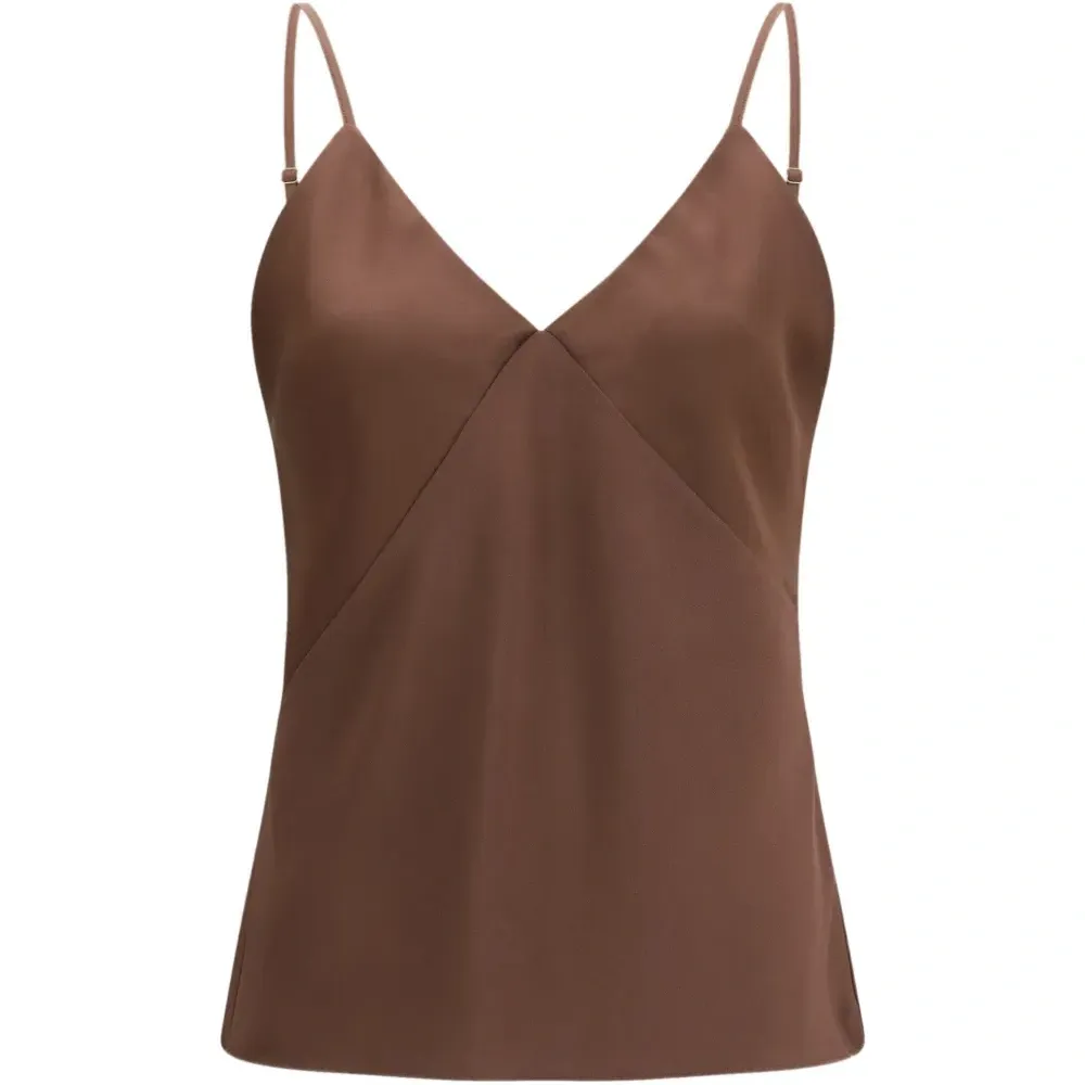 Майка-слип с V-образным вырезом