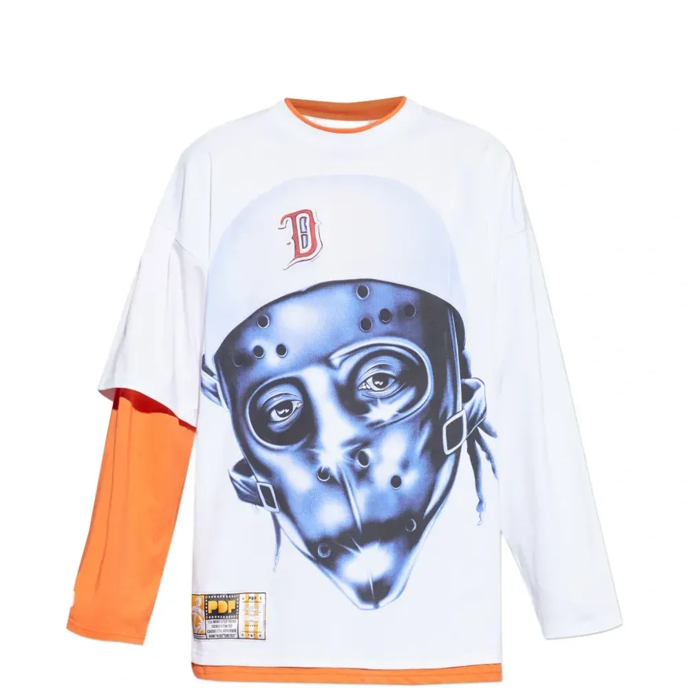 Футболка с графическим принтом и круглым вырезом