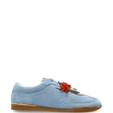 Кеды с цветочным шармом