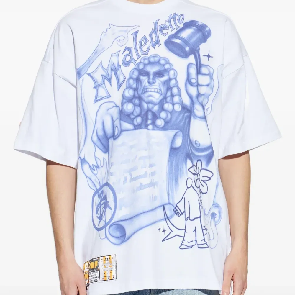 Футболка с принтом