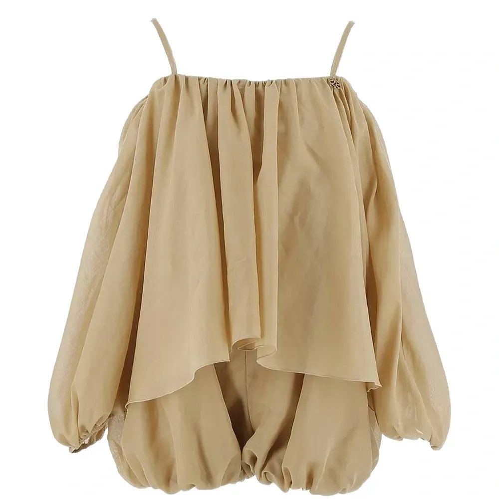 Блузка с оборками