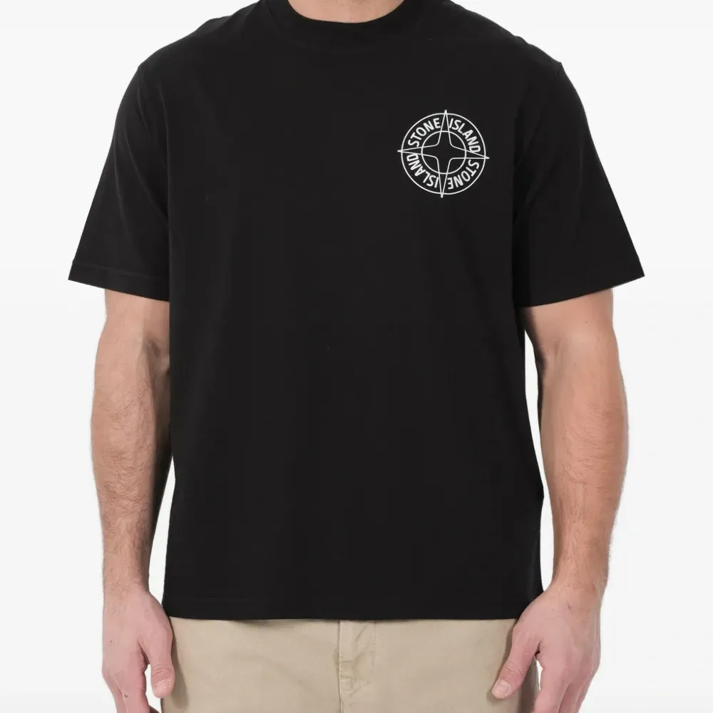 Футболка с принтом-логотипом