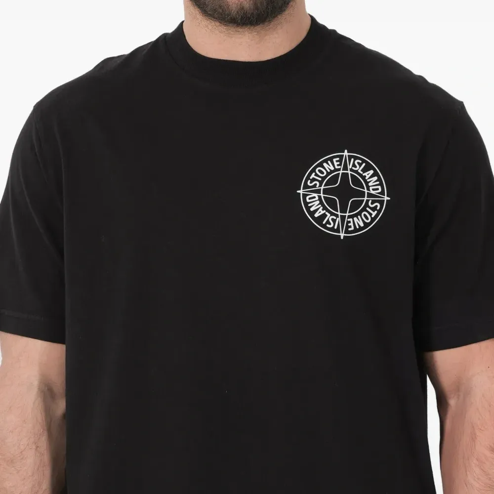 Футболка с принтом-логотипом