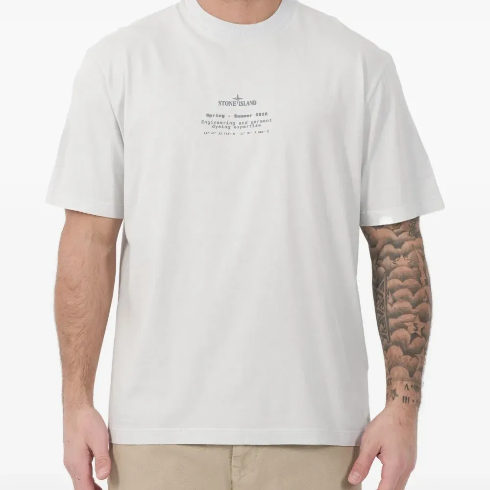 Футболка с принтом-логотипом