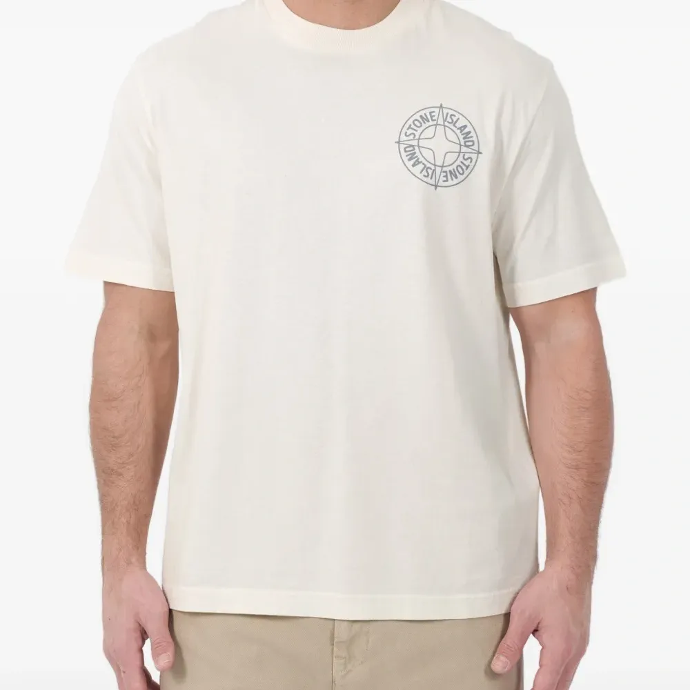 Футболка с принтом-логотипом