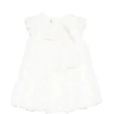 Платье с оборками и бантом