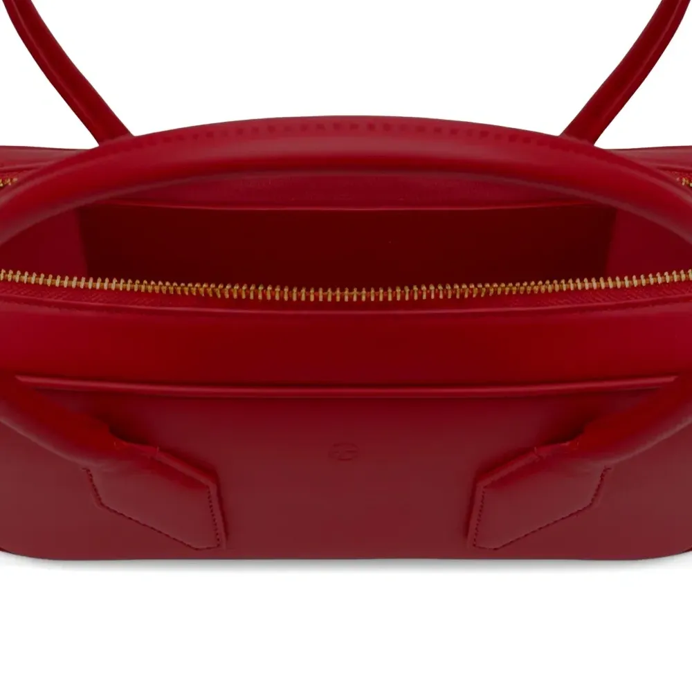 Сумка на плечо Afra из телячьей кожи на молнии