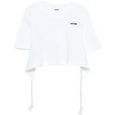 Футболка с нашивкой-логотипом