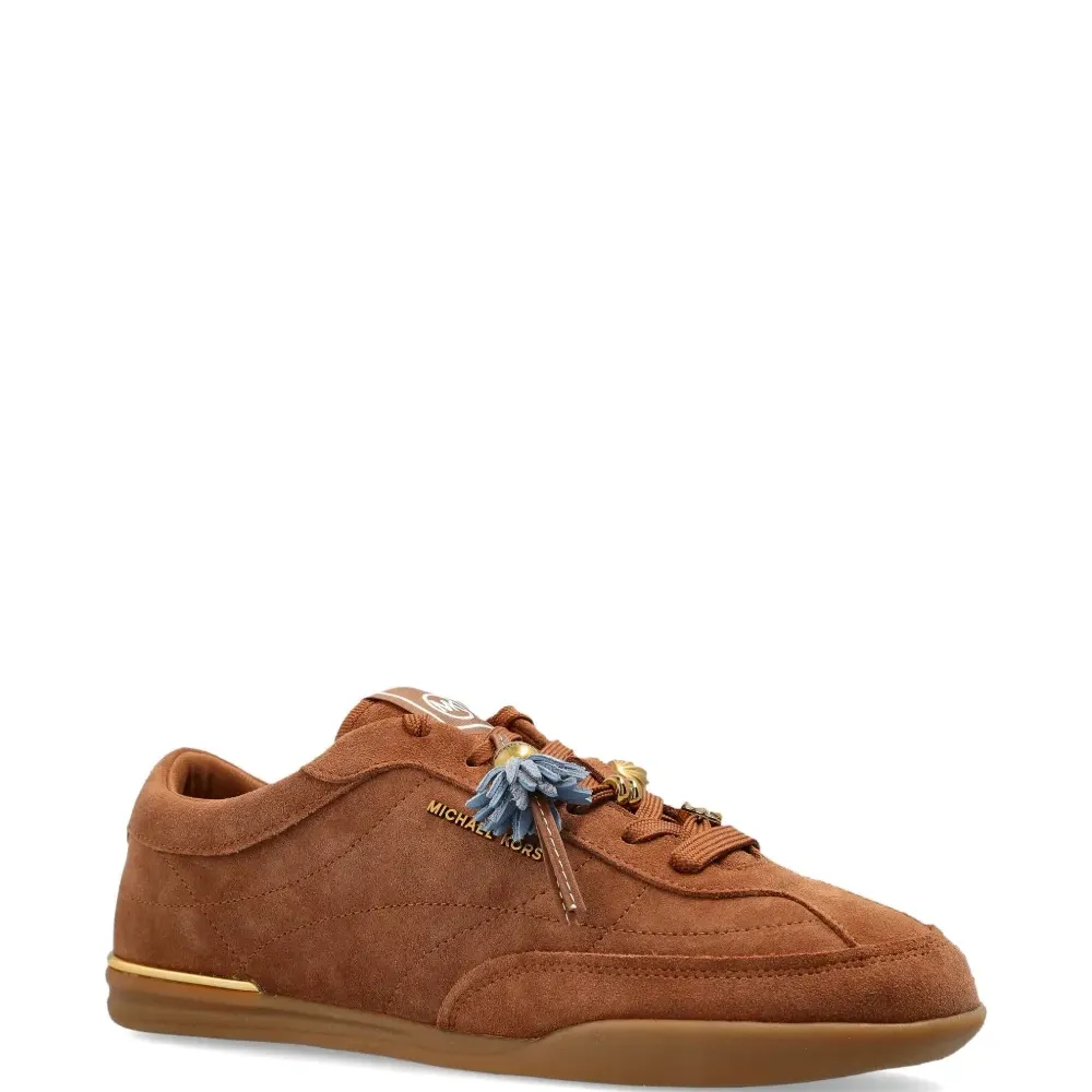 Кроссовки с декоративным элементом