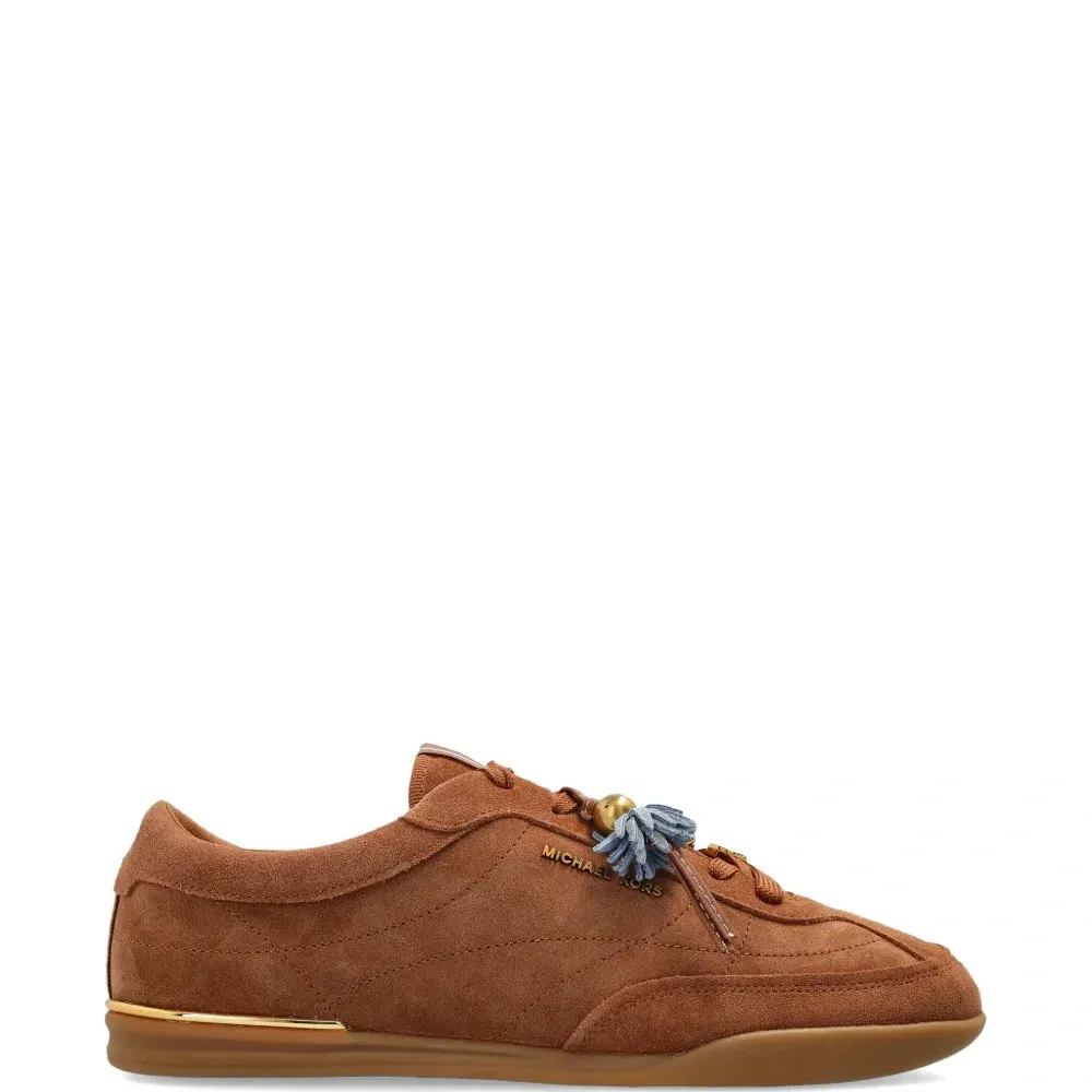 Кроссовки с декоративным элементом