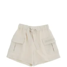 Шорты с вышитым логотипом