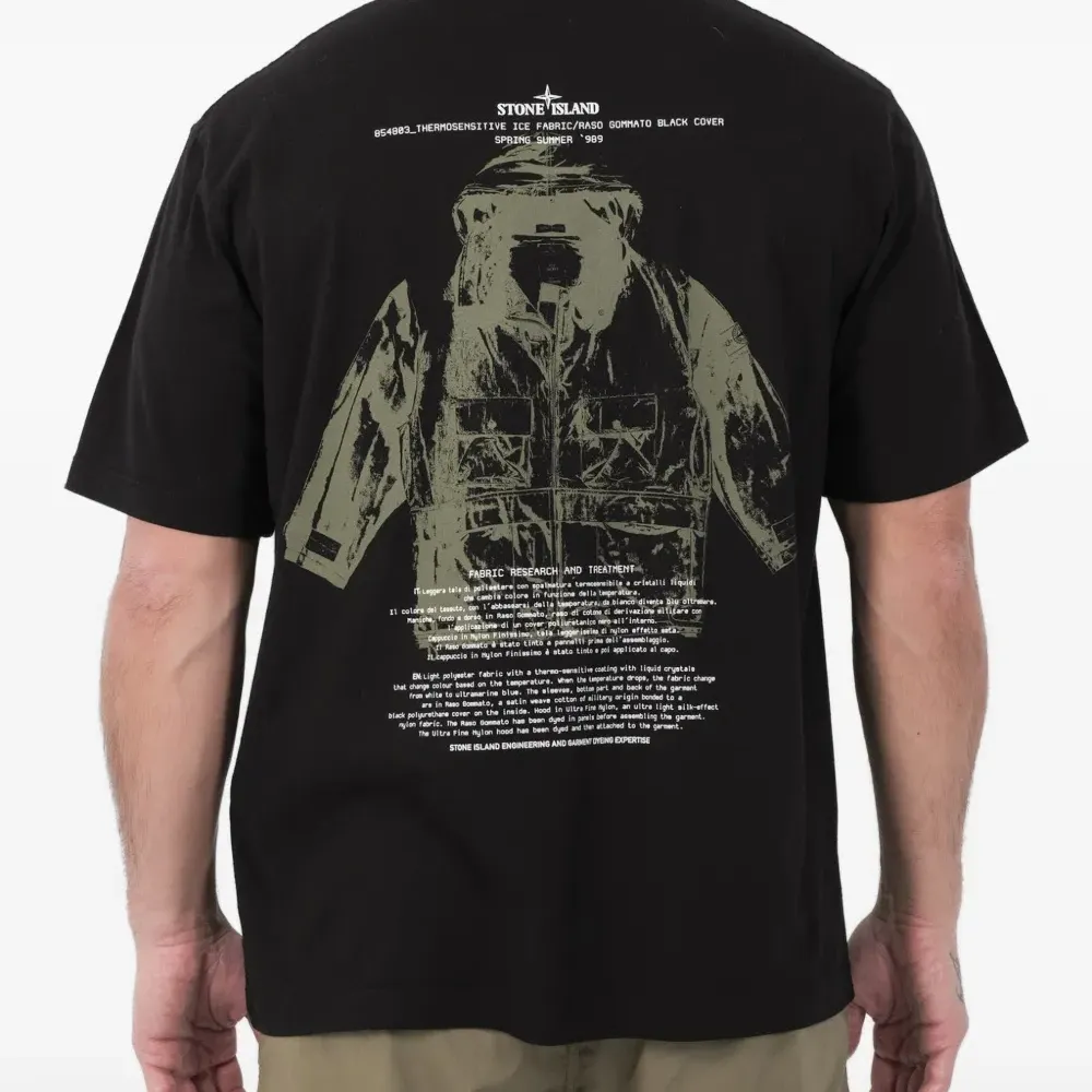 Футболка с принтом-логотипом