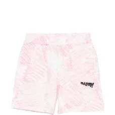 Шорты с вышитым логотипом