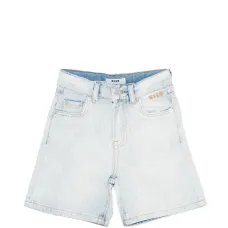 Шорты с вышитым логотипом