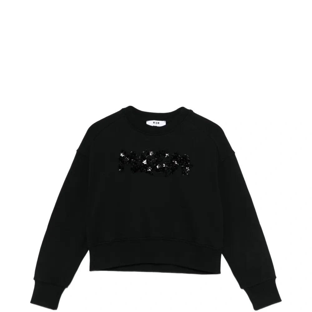 Свитшот с украшением из пайеток