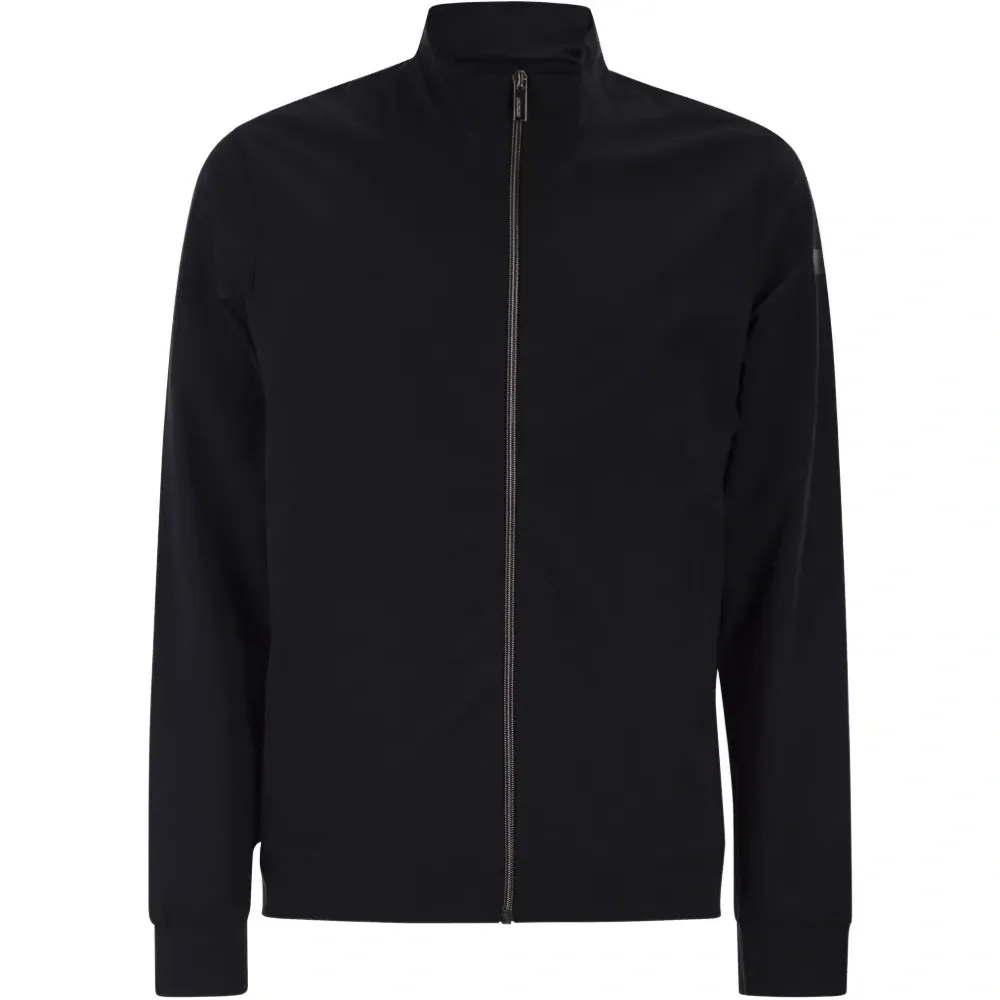 Свитшот с застежкой-молнией и стойкой