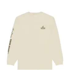 Футболка с длинными рукавами и принтом-логотипом