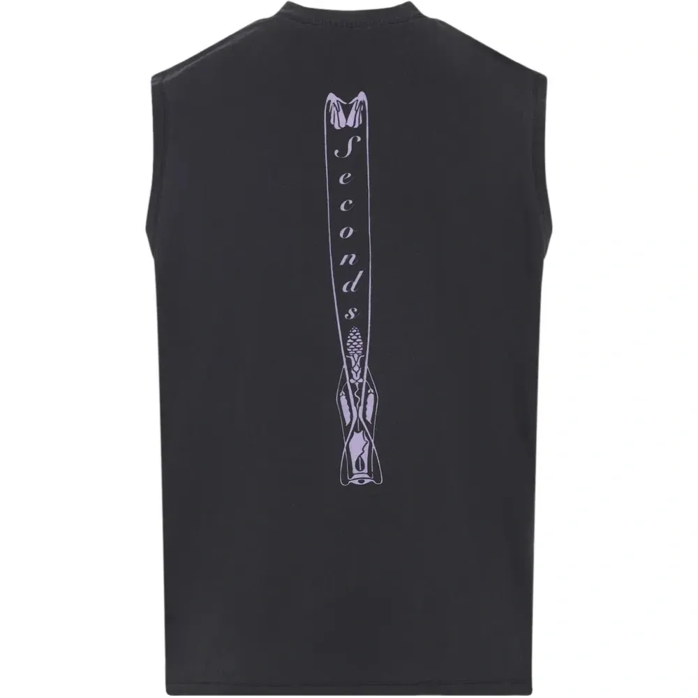 Жилет с принтом "падший ангел"