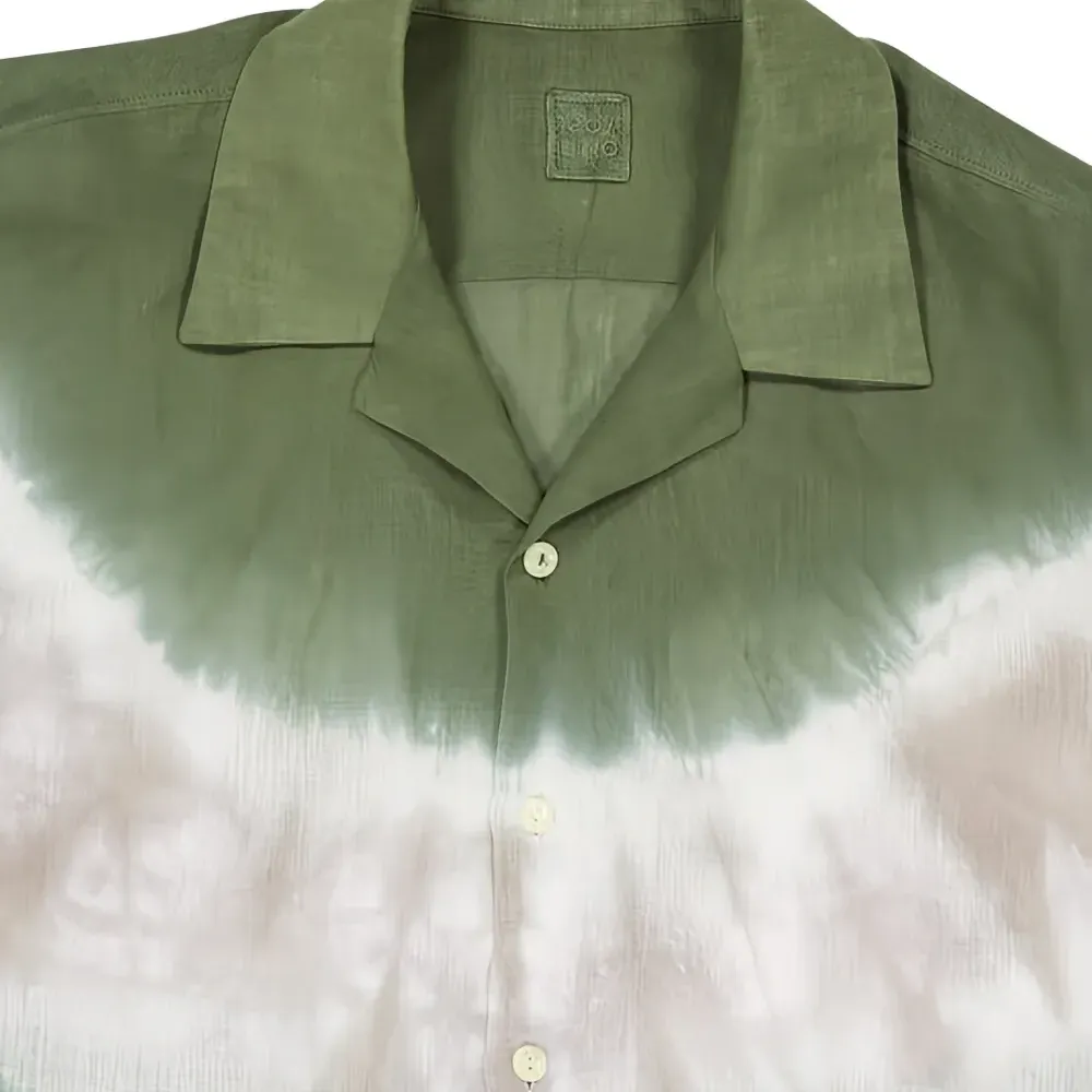 Льняная рубашка прямого кроя