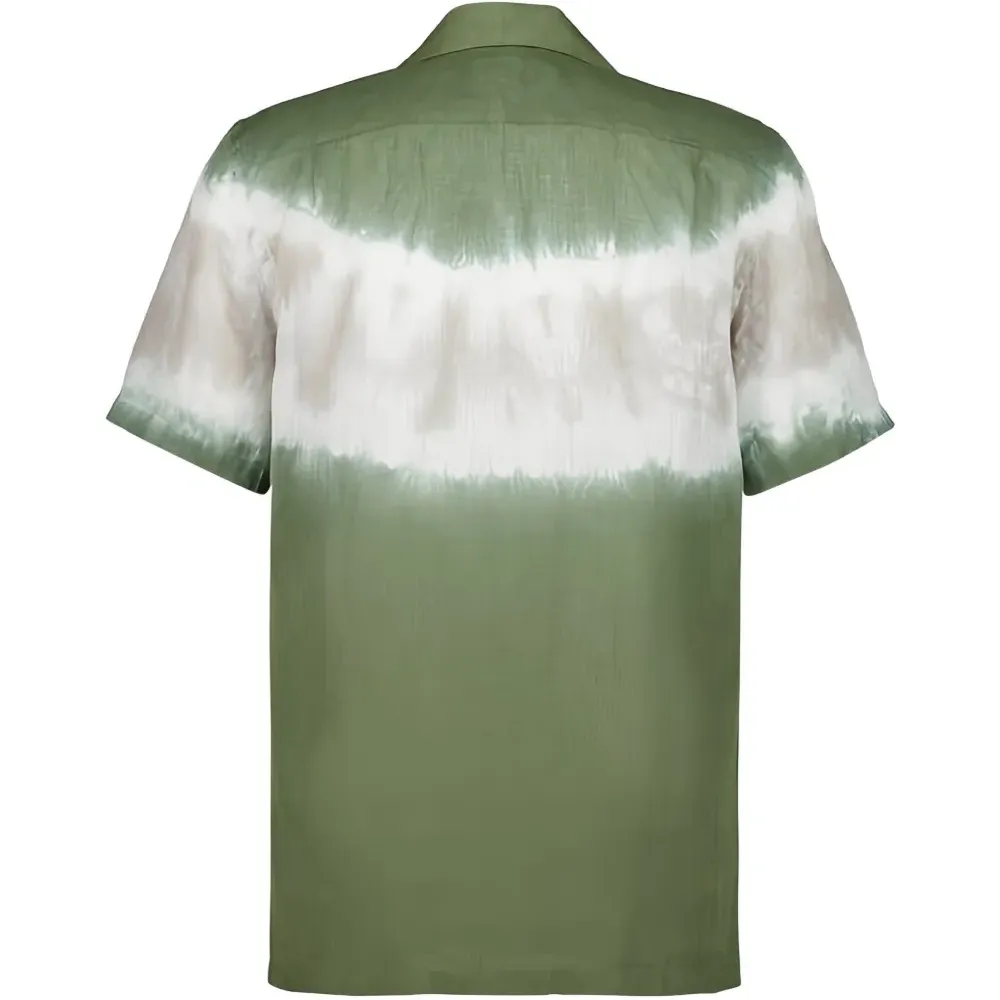 Льняная рубашка прямого кроя