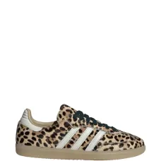 Кроссовки Samba OG с леопардовым принтом и тремя полосками