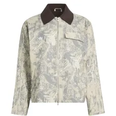 Рубашка-куртка с абстрактным узором Рубашка-куртка с абстрактным узором