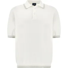 Поло с ребристой отделкой Поло с ребристой отделкой