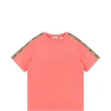 Футболка с узорной отделкой Футболка с узорной отделкой