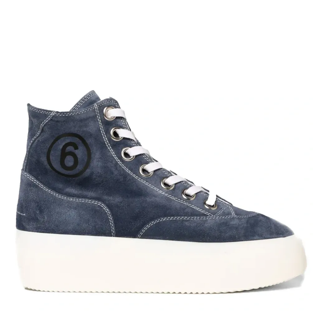 Высокие кеды с логотипом