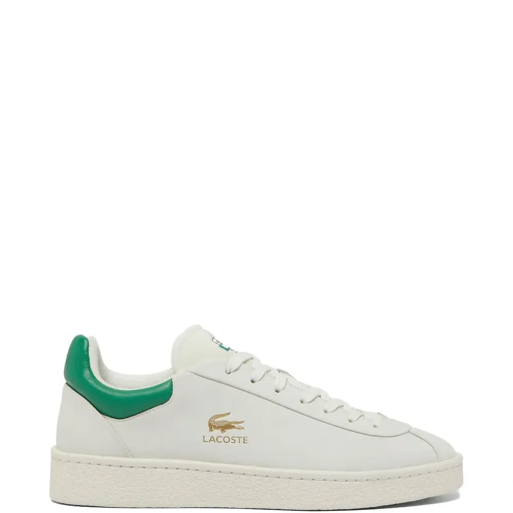 Кожаные кроссовки на шнуровке Baseshot