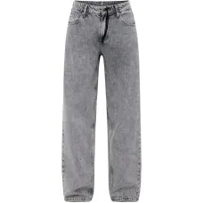 Джинсы с широкими штанинами