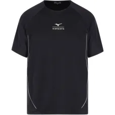 Футболка с сетчатыми вставками и кантом