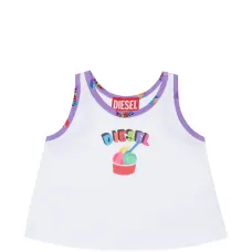 Безрукавка с графическим принтом